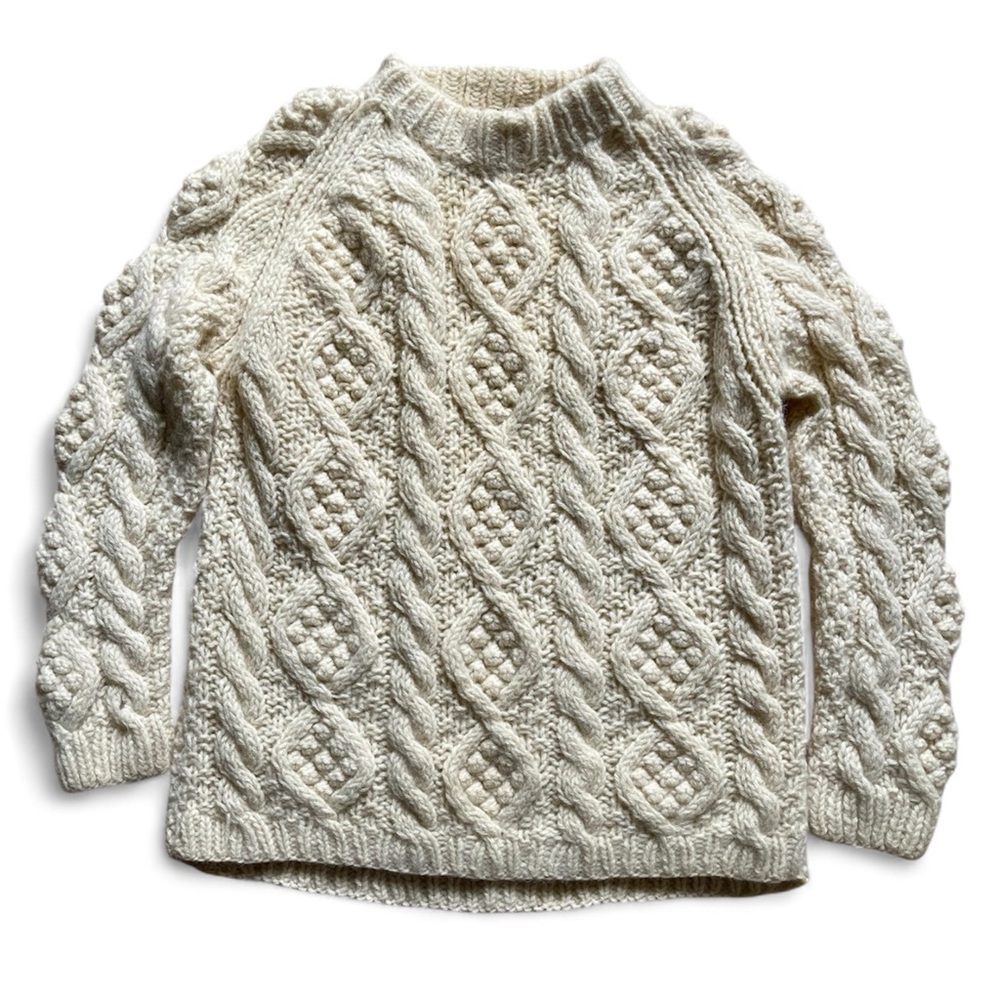Pure Wool  Italian Fisherman Sweater
